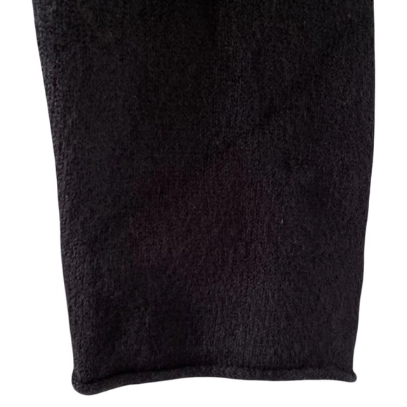 NWT Motherhood Maternity Womens Black Long Sleeve V-Neck Maternity Sweater Small - Picture 6 of 9